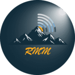 Vector Graphic Logo for Rural Mountain Media Rural Website Development and Online Marketing for Small Town USA