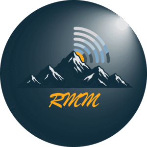 Vector Graphic Logo for Rural Mountain Media Rural Website Development and Online Marketing for Small Town USA