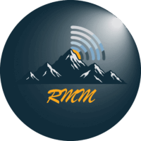 Vector Graphic Logo for Rural Mountain Media Rural Website Development and Online Marketing for Small Town USA