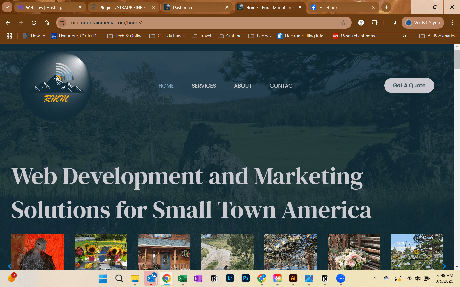 Website Development and Online Marketing - Rural Mountain Media