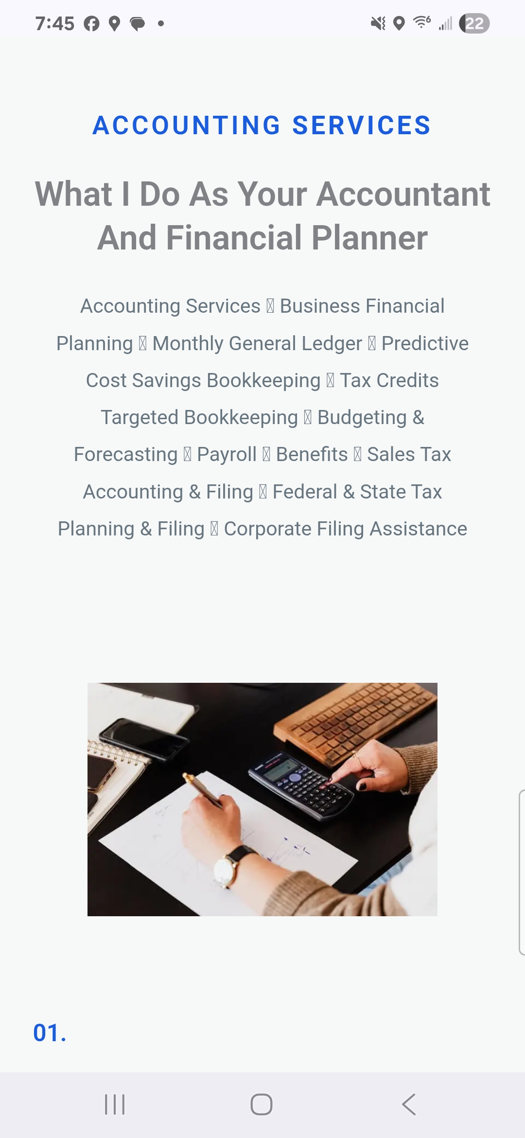 Herding Cats Accounting on mobile