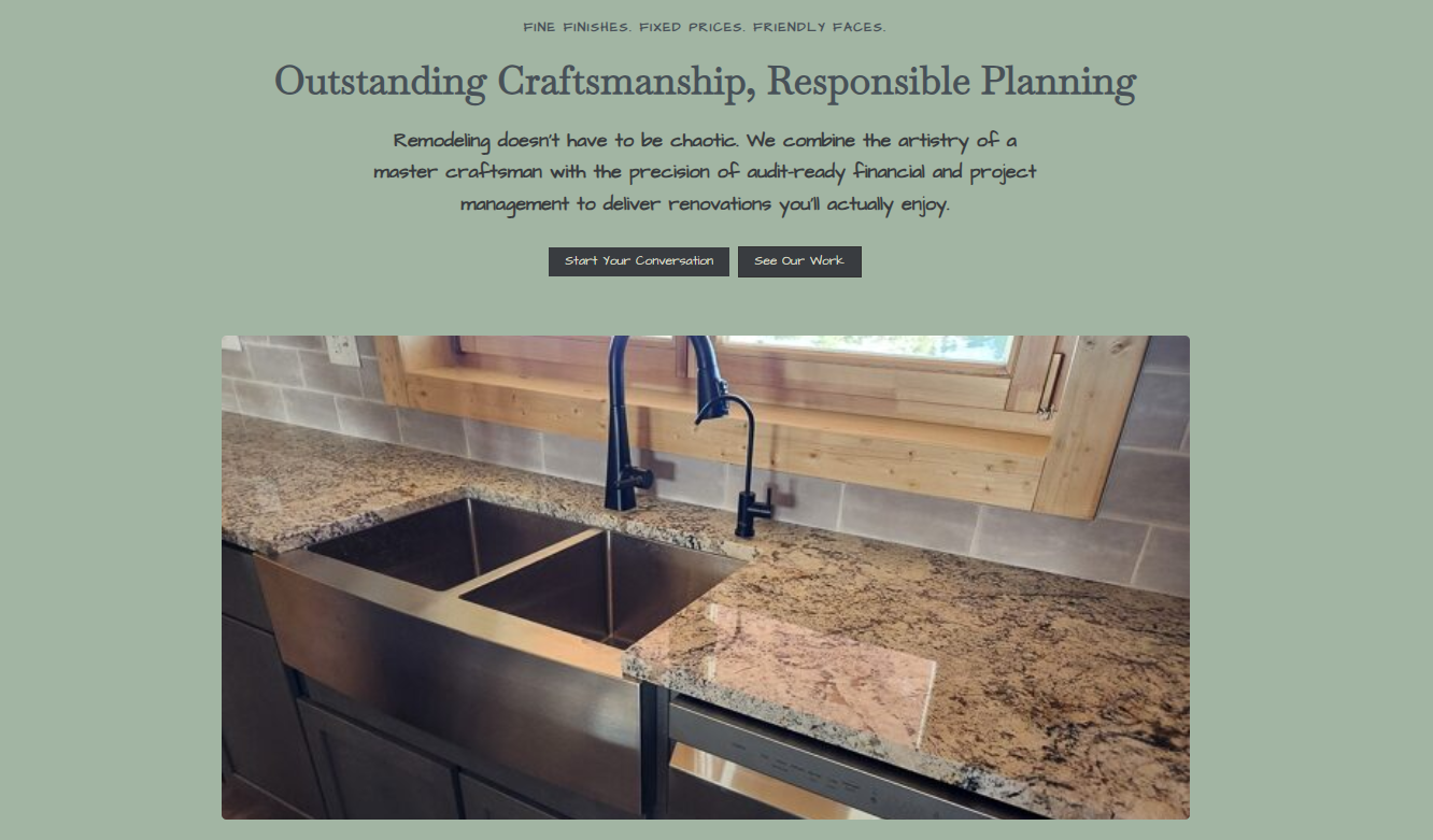 Straub Fine Finishes website